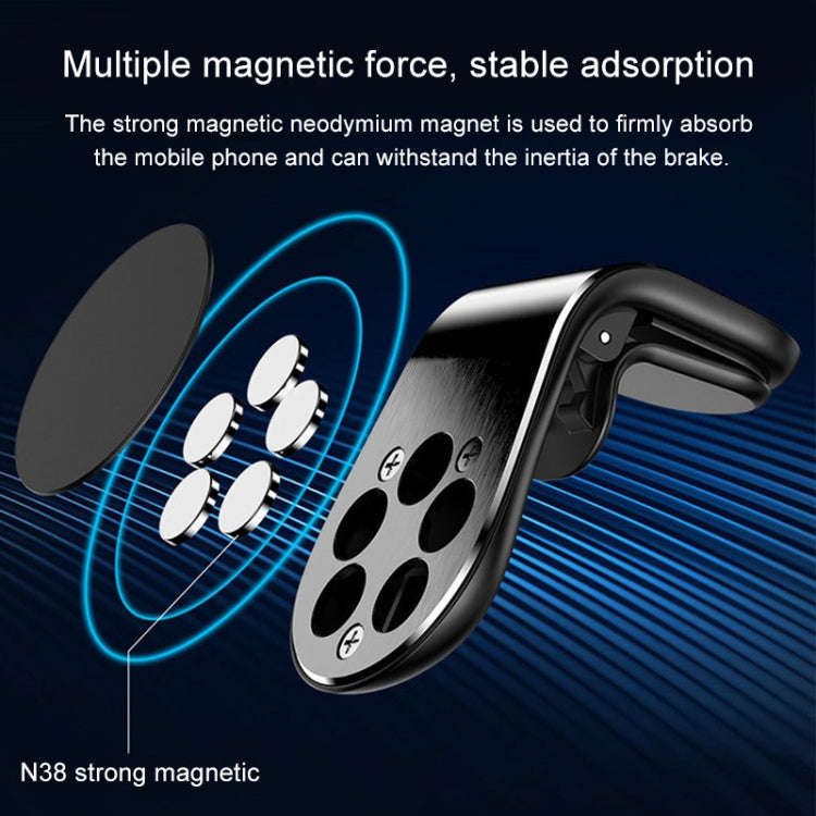 Support de Bureau Support Smartphone Magnetique Aimant Universel Pliable  Rotatif 360 B06 Noir